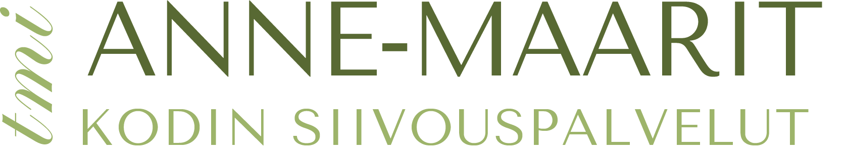 Logo TMI Anne-Maarit Kodinsiivouspalvelut